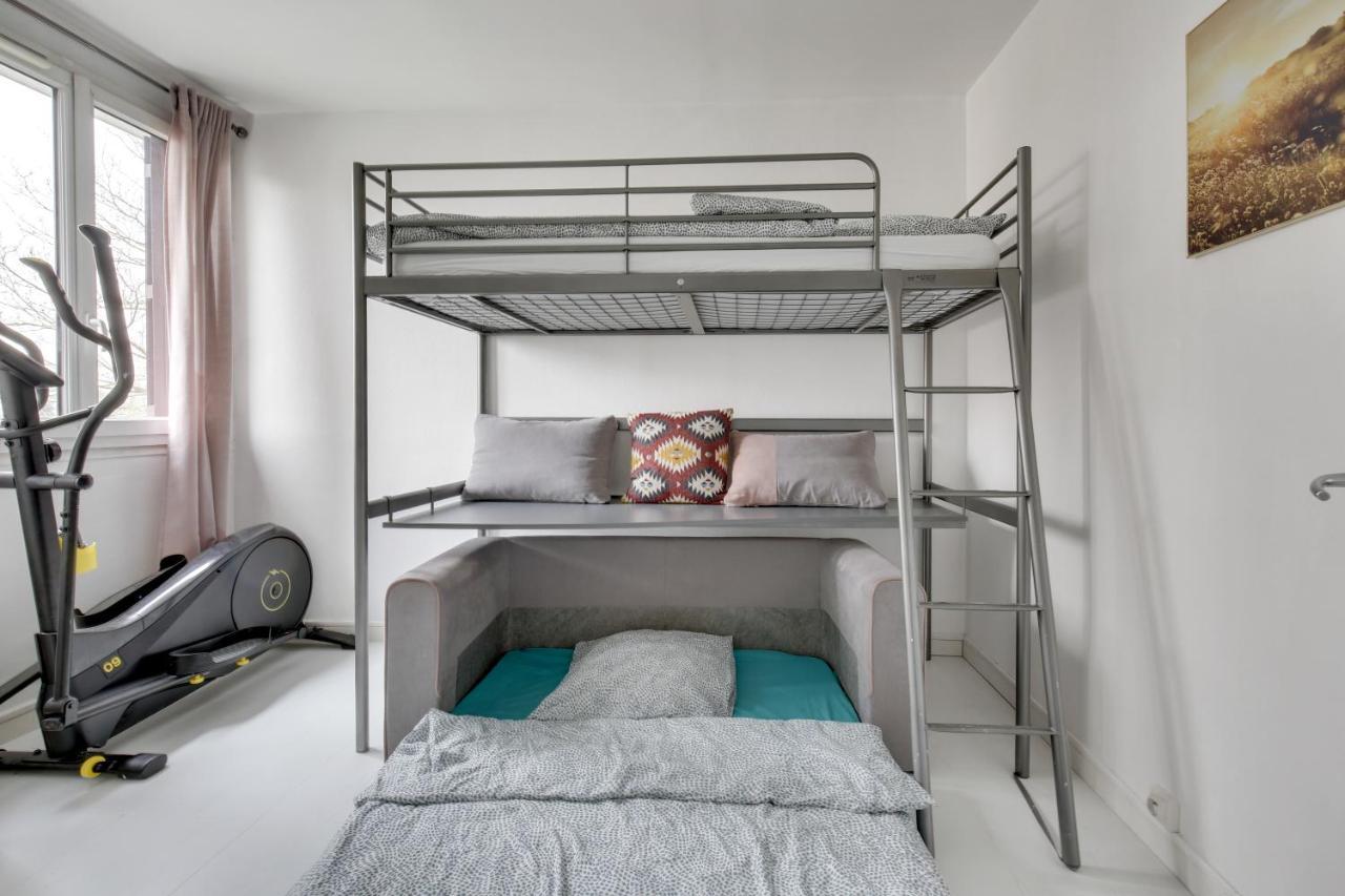 Budget Apart Near Paris Франконвил Екстериор снимка